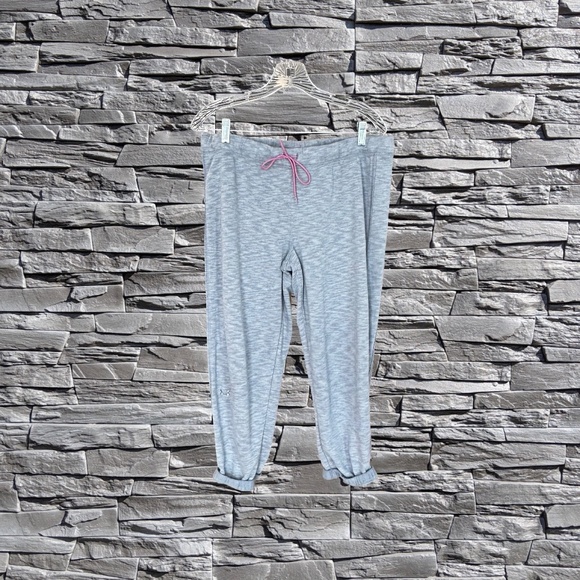 Under Armour Women's Lightweight Drawstring Sweatpants Gray Large - Picture 10 of 11